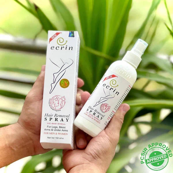 Ecrin Hair Removal Spray - (FOR MEN & WOMEN) my shop deas