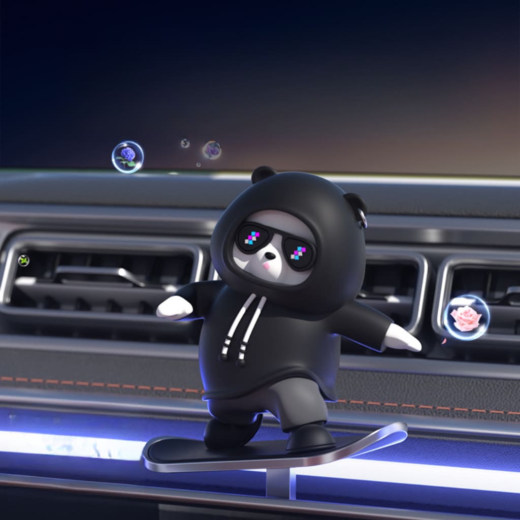 Skating Panda Bear Car Ornaments My Shop ideas